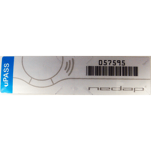 Nedap uPass Tamper Resistant 26 Bit Vehicle Tag Front