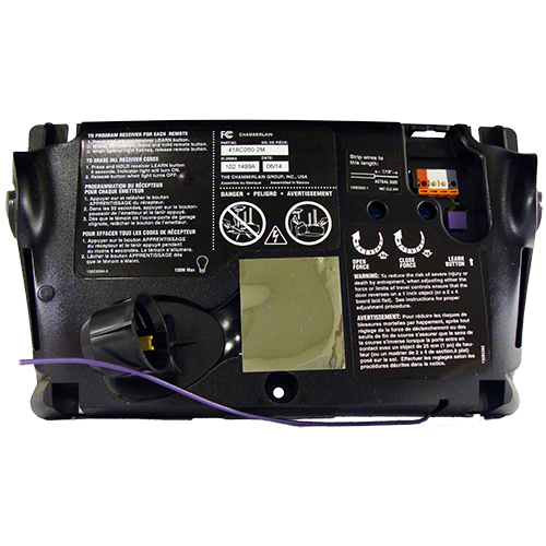 Liftmaster Security+ 315 MHz Circuit Board w Purple Learn Button Front