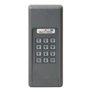 Multi-Code Wireless Keypad Front