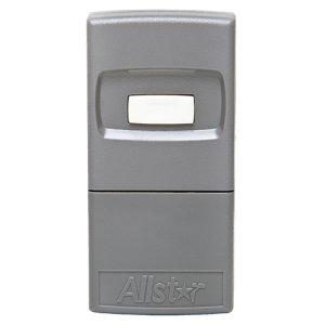 AllStar 1 Button Visor 318 MHz Front