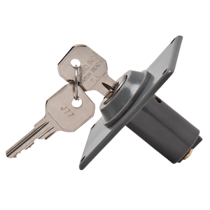 Garage Keyswitch 1 Sided Key Front