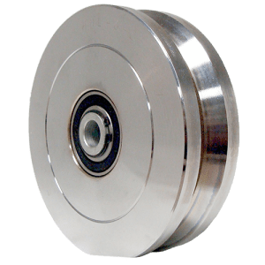 4 Inch Steel V-Wheel Front
